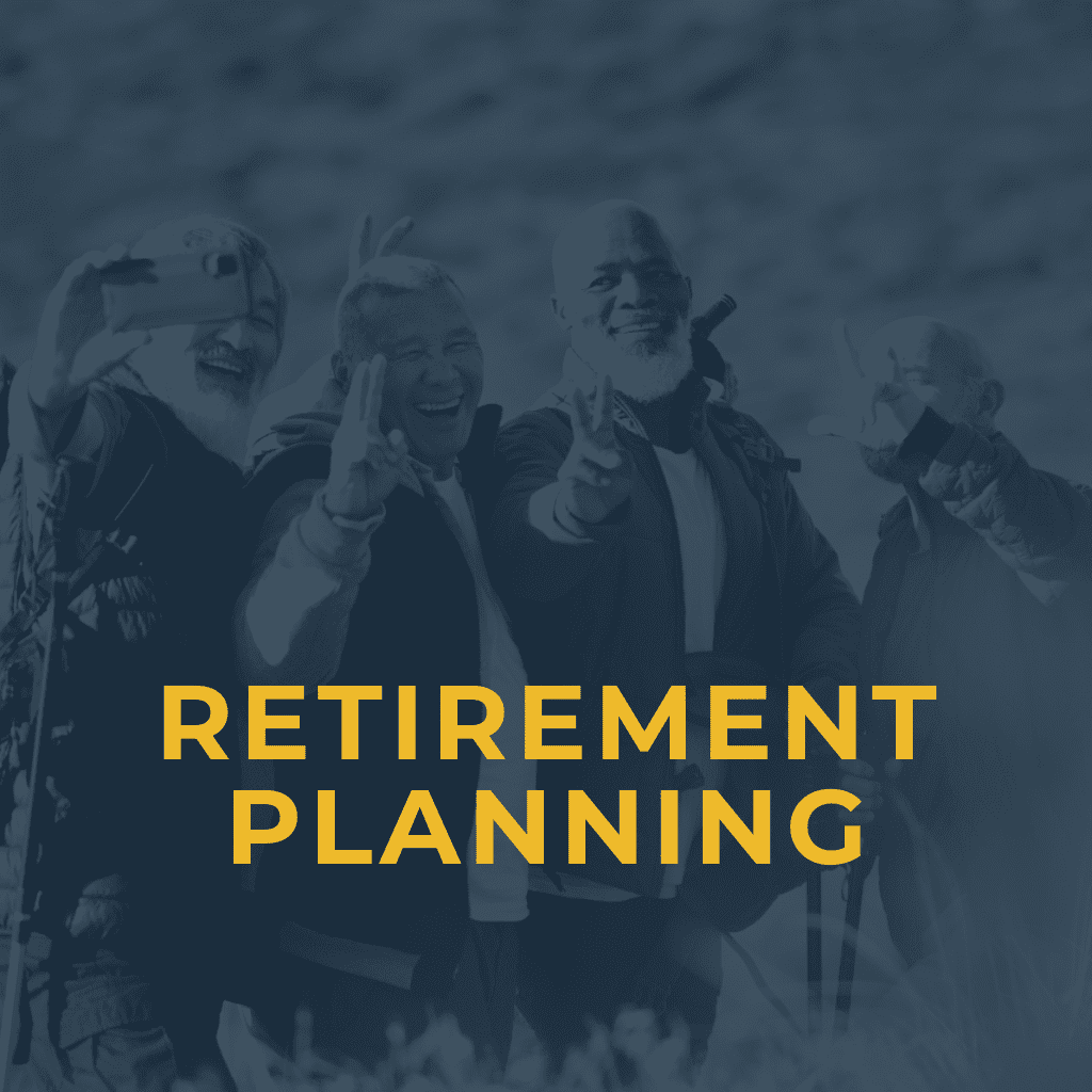 Retirement Planning with Retired Male Friends Outside Hiking and Smiling for a Selfie Photo