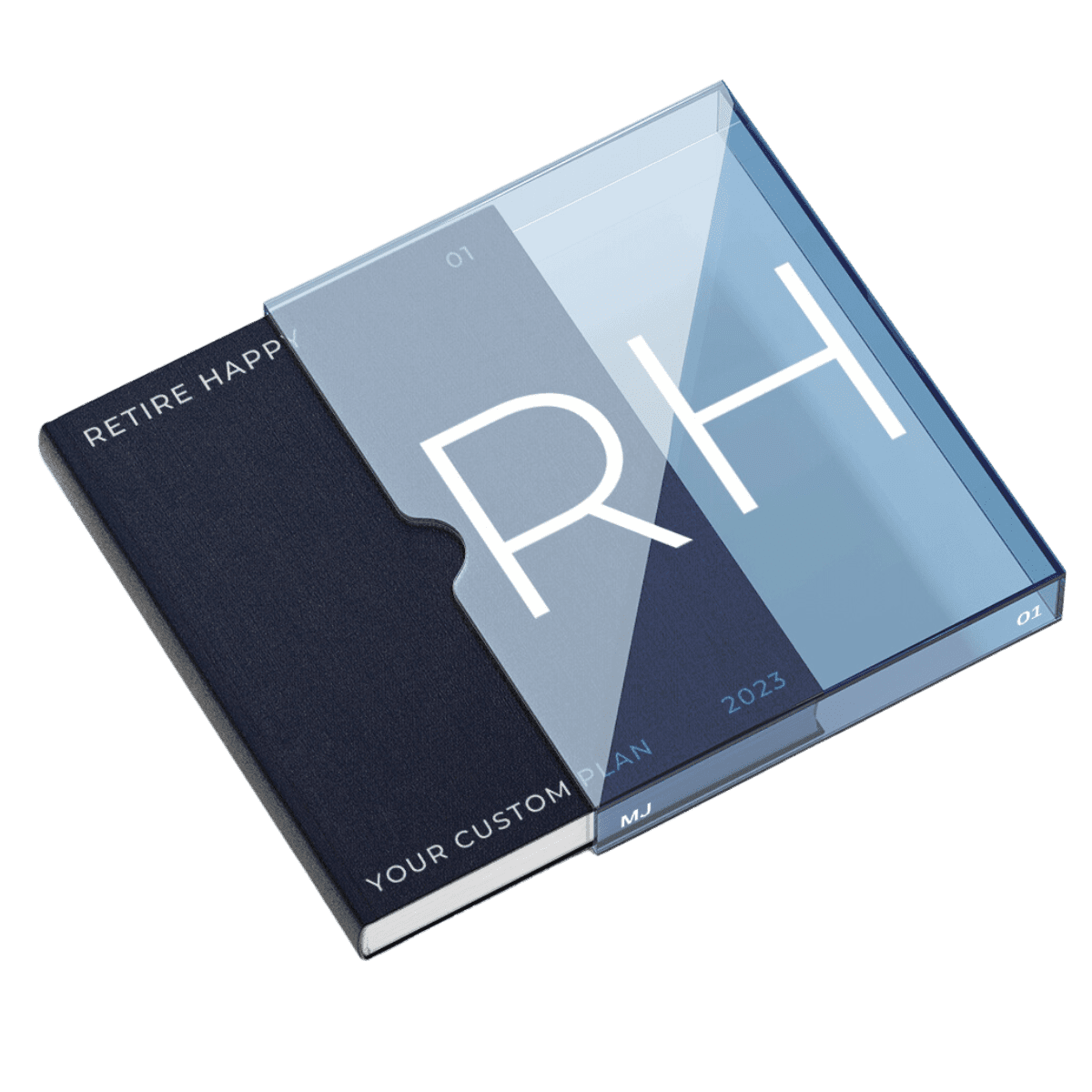 Retire Happy custom retirement plan packet