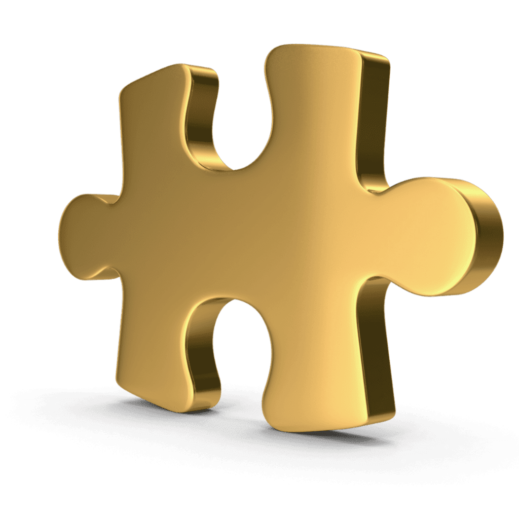3D image of puzzle piece